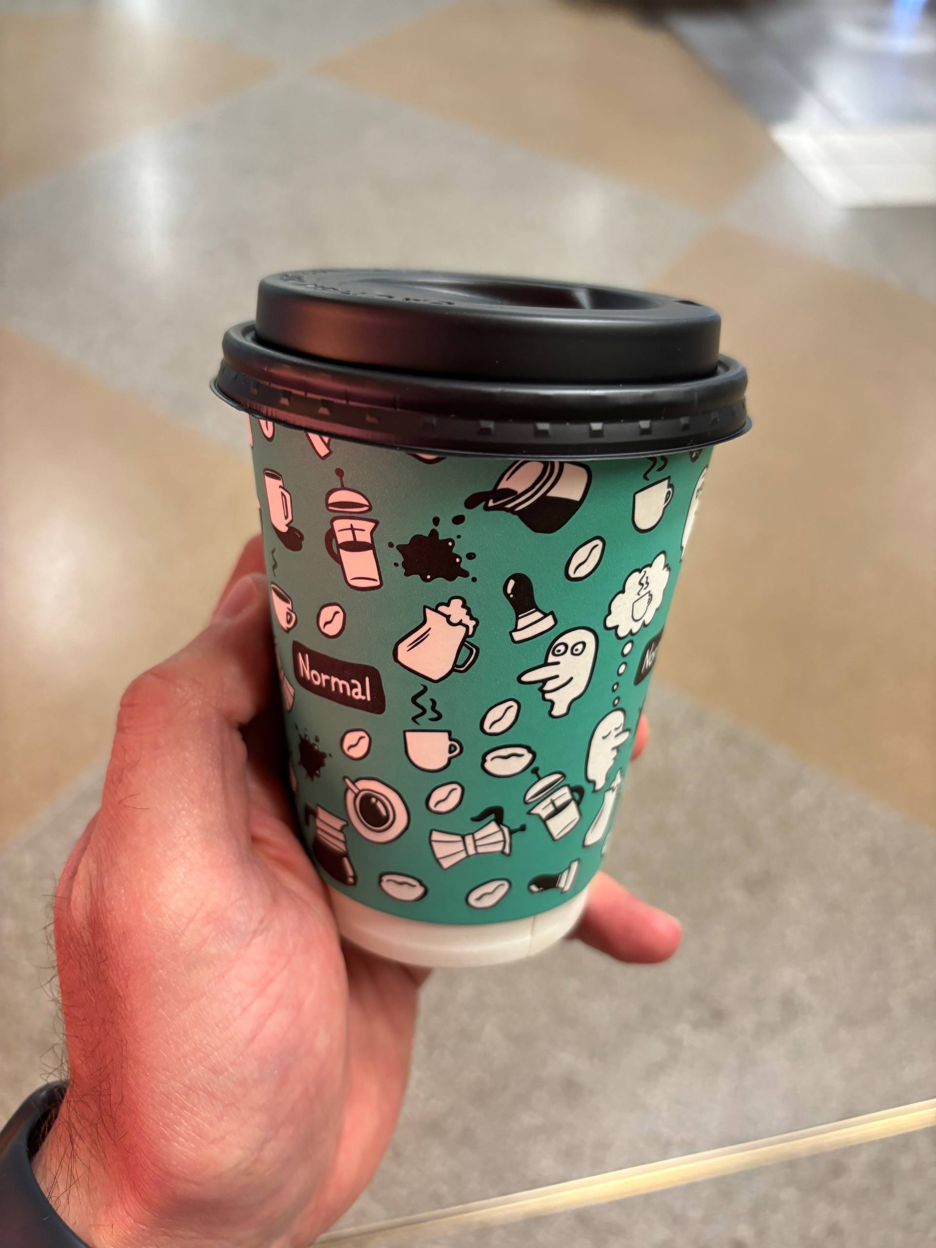 Normal coffee